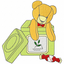 Teddy Embroidery Design 12 Teddy Embroidery Design 12